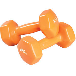 SPRI® 10 LB Deluxe Vinyl Dumbbells