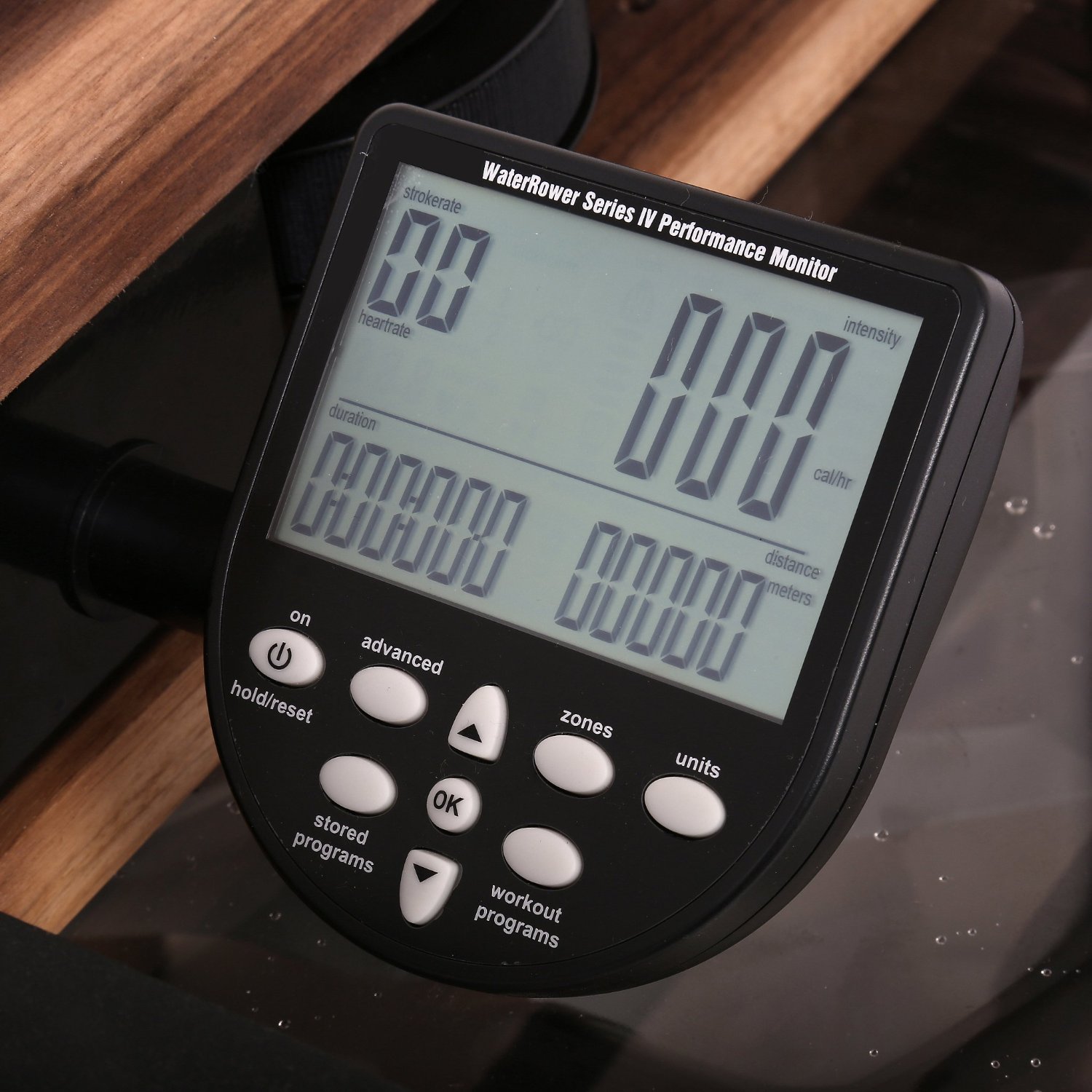 WaterRower Classic Rowing Machine in Black Walnut with S4 Monitor 4