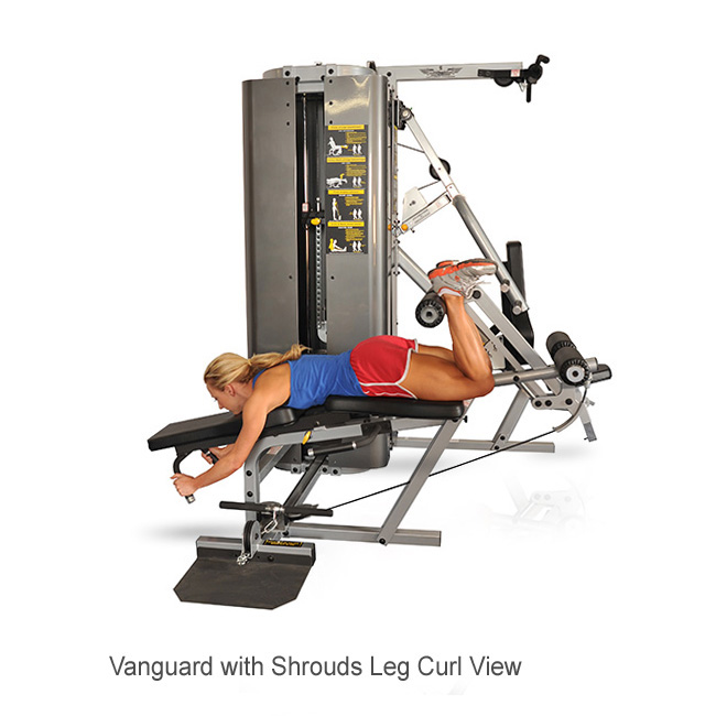 Inflight Fitness Vanguard 2-Stack Gym 5