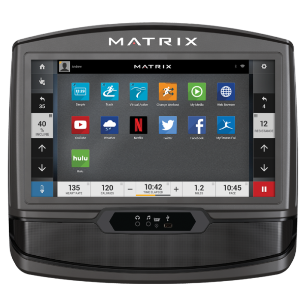 Matrix Fitness TF30 Treadmill | XIR Console
