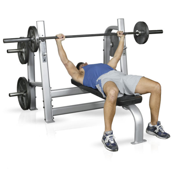 Inflight Olympic Bench w/ Weight Horns