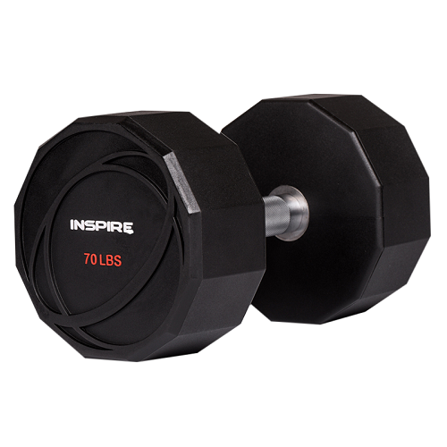 70 lbs Urethane Dumbbell