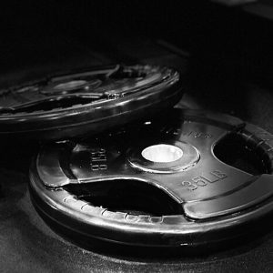 35 LBS Rubber Olympic Weight Plate