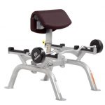Commercial-Freeweights-CF-3555-Standing-Preacher-Curl-Burgundy