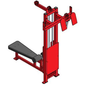 Fusion 2 Outside Lat Pulldown Seated Row Module