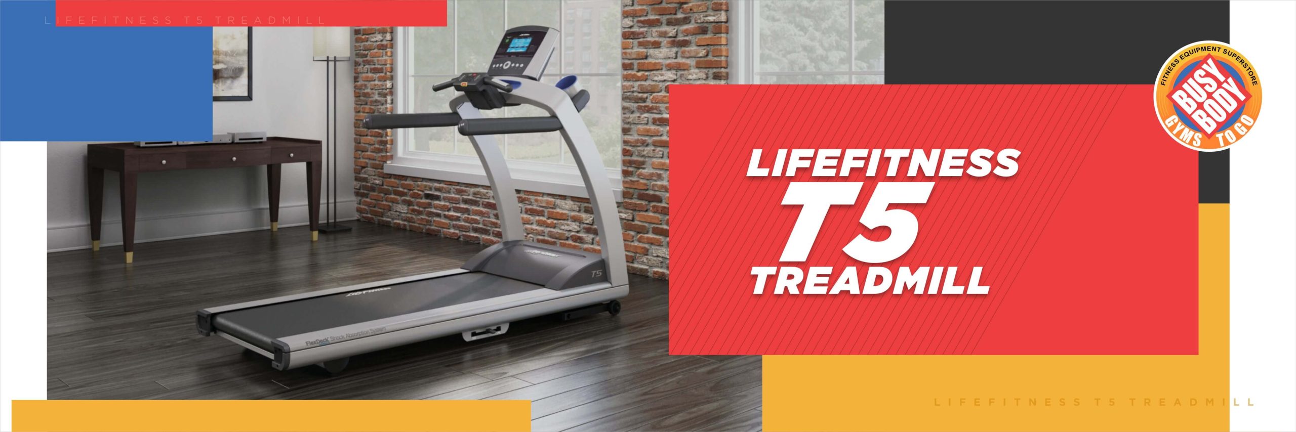 LifeFitenss T5 Treadmill - Banner
