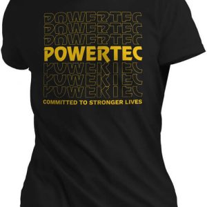 Powertec T-Shirt - Black - Multi-Print