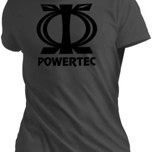 Powertec T-Shirt - Gray - Wawa Aba Logo
