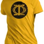 Powertec T-Shirt - Yellow - Distressed Wawa Aba Logo