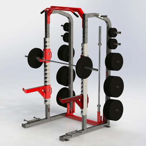 Five Peg Plate Storage for Pro & Performance Series Racks & Cages 3