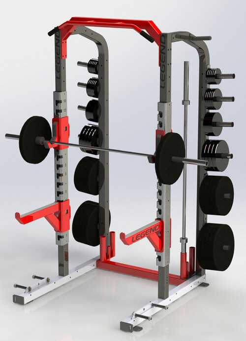 Six Peg Plate Storage for Pro & Performance Series Racks & Cages 3